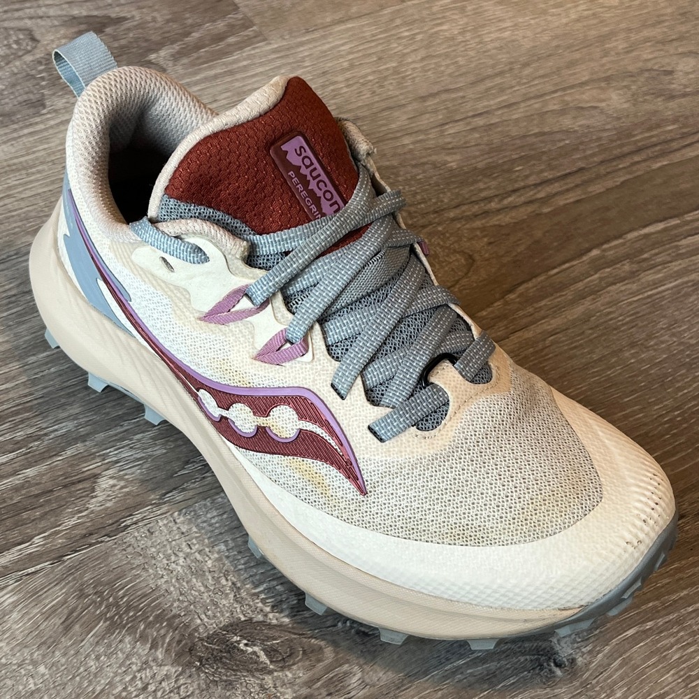 Saucony Peregrine 14 Trail Running Shoes Tan Womens 6 UK‎ 4 EU 37